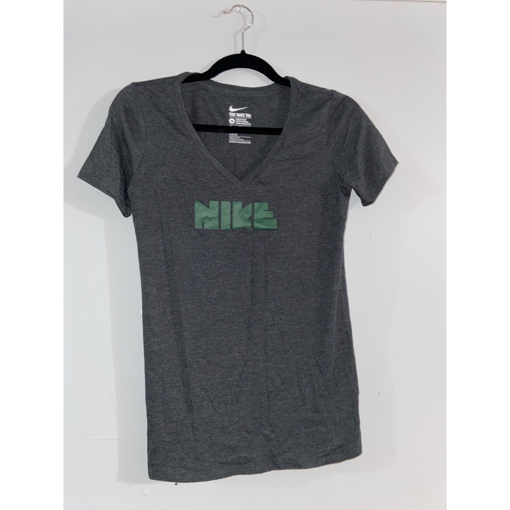 V-Neck Gray Nike Shirt
